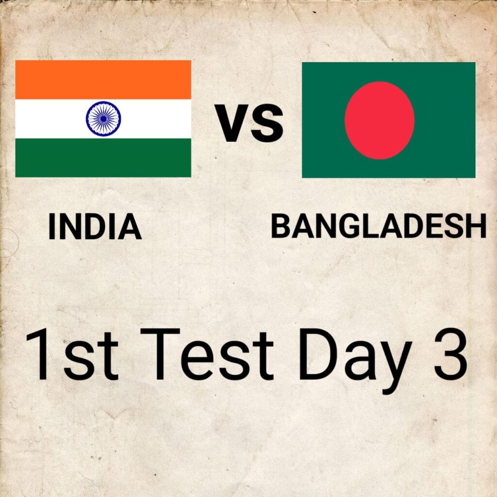 IND vs BAN 1st TEST