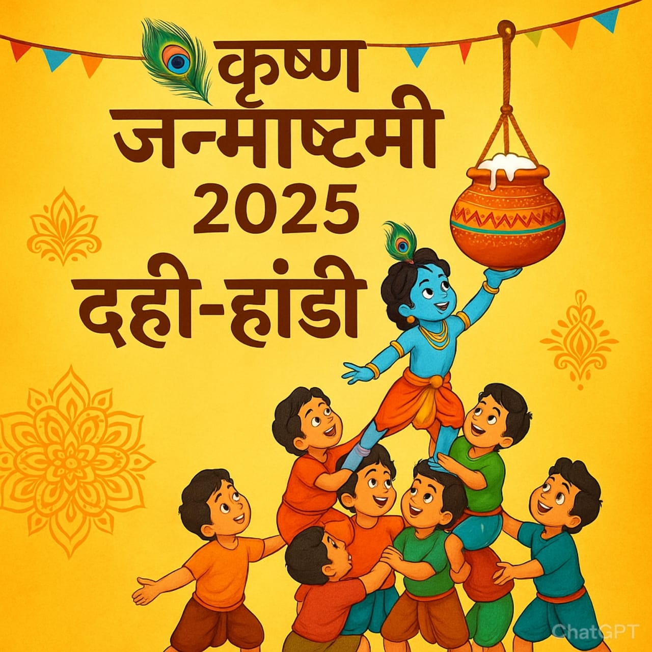 raipur dahi handi 2025