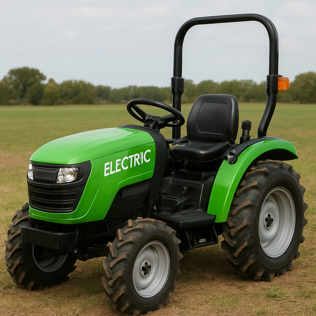 Chhattisgarh woman friendly electric tractor