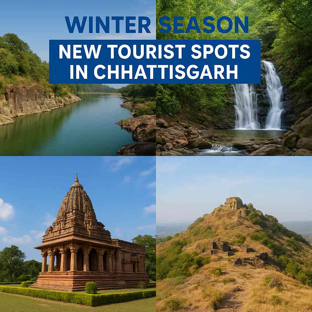 New tourists spots in Chhattisgarh